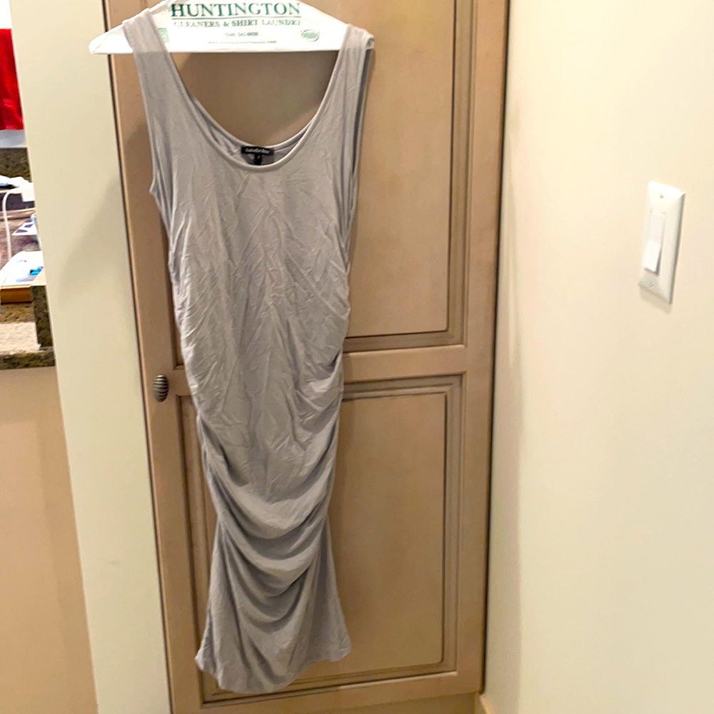Isabella Oliver side rushed maternity tank dress